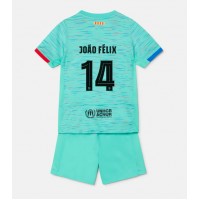 Barcelona Joao Felix #14 Rezervni Dres za djecu 2023-24 Kratak Rukav (+ Kratke hlače)